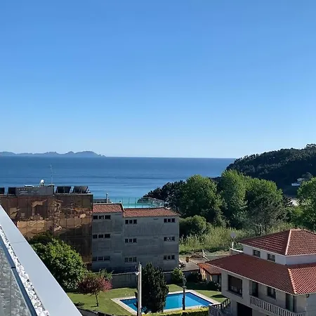 Atico Lujo Canelas Premium Vistas Mar-terraza 40m - Piscina * Portonovo