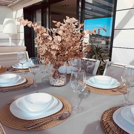 Atico Lujo Canelas Premium Vistas Mar-terraza 40m - Piscina Apartment Portonovo